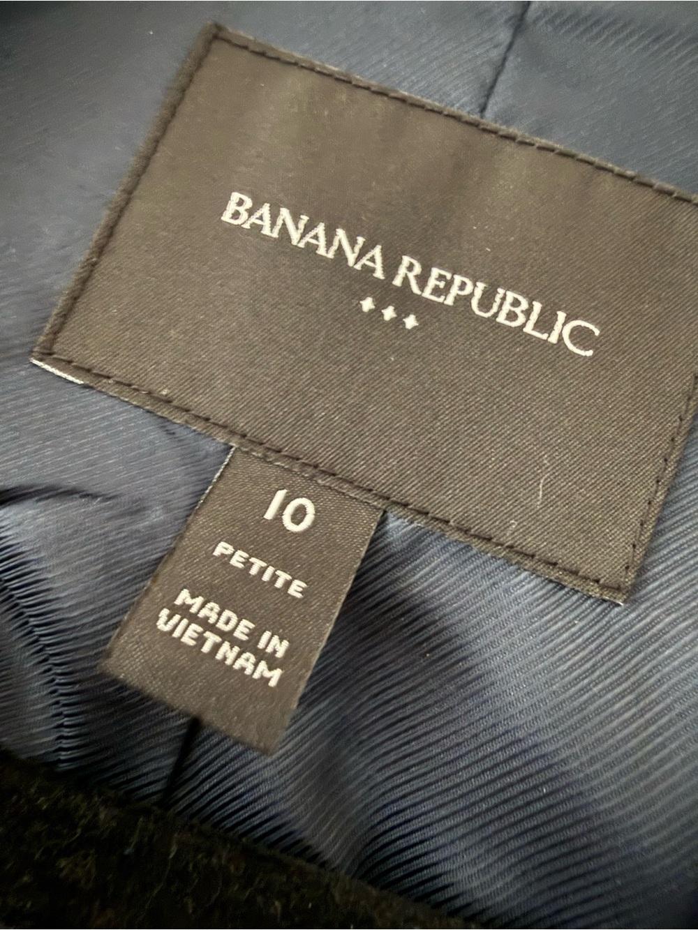 Banana Republic | Navy Blazer | Sz 10P - Picture 2 of 4